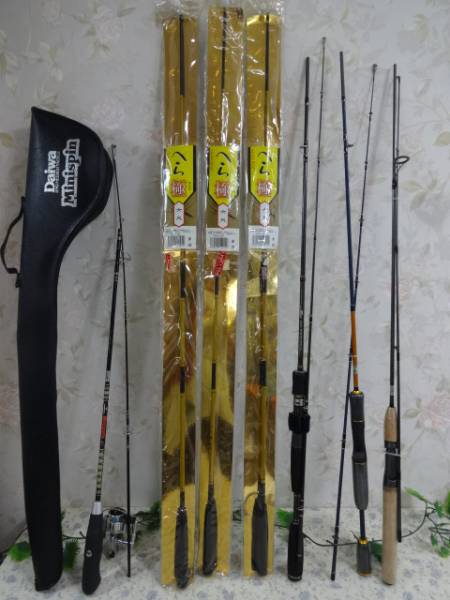 used【釣竿7本まとめて★ダイワ・へらきわみ六尺etc】《釣142》