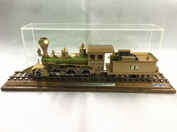 弁慶号 蒸気機関車 ゴールドカラー 模型 2346.SL機関車弁慶号 鉄道模型