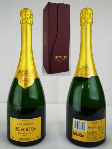 未開栓 クリュッグ グランド・キュヴェ 750ml シャンパン 箱付 KRUG
