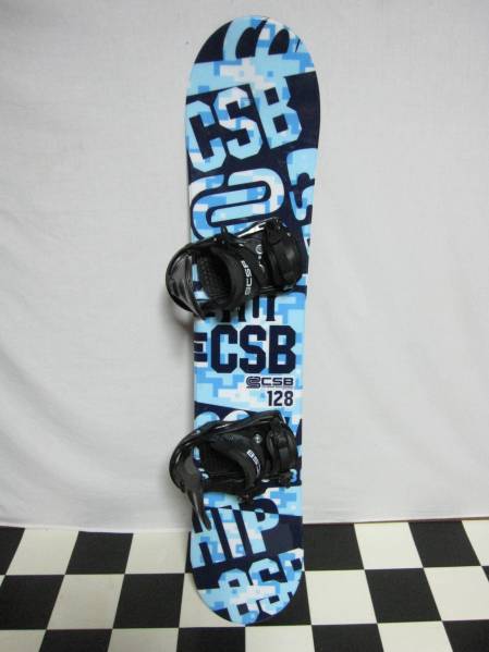 メンテ可 子供用 スノーボード CSB ビン付 128cm 極美品