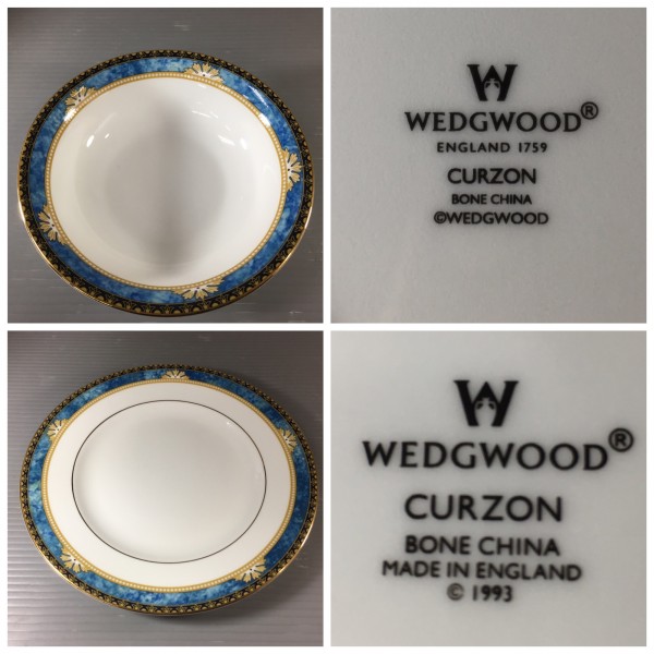WEDGWOOD ウェッジウッド CURZON プレートボウルセット 未使用