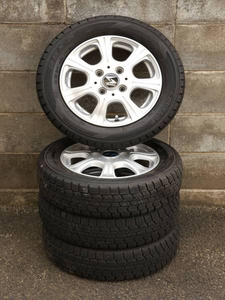 DUNLOP DSX-2 155/65/13 4本セット □□ダンロップ 155/65R13 DSX-2 アルミ4本セット□□ 【公式通販】
