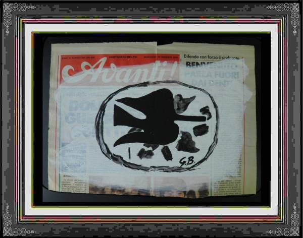 ジョルジュ・ブラック ★希少な作品★デッサン (油彩画) 肉筆