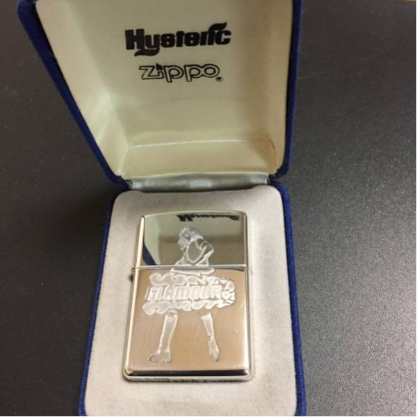ジッポー未使用、スターリングヒステリックグラマー