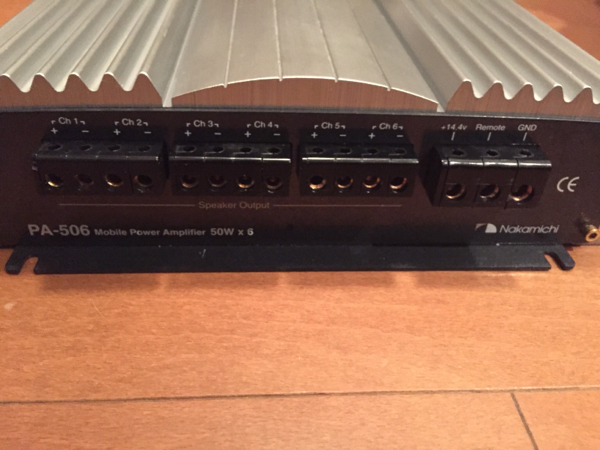 Nakamichi ナカミチ PA-506 パワーアンプ 6ch 希少 Nakamichi ナカミチ - パワーアンプ 6ch PA-506 メルカリ 2026年最新