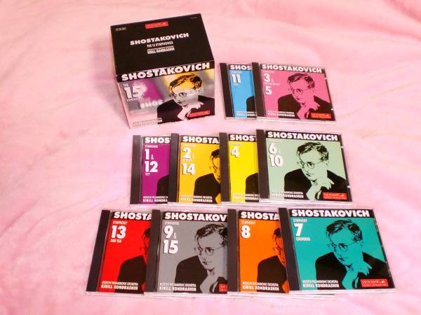 Yahoo!オークション 「コンドラシン ショスタコーヴィチ 全集 (10CD