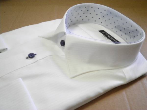 HIROKO KOSHINO*サイズ ３L 45-86*高級Yシャツ 形態安定加工