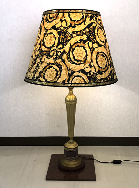 ○ヴェルサーチ スタンド シェードランプ 90cm 照明 VERSACE(フロア 