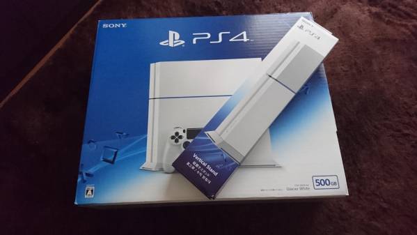 PS4 CUH-2100B B02 500BT 本体 グレイシャー・ホワイト PlayStation®4 