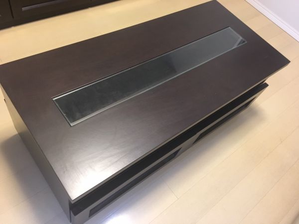 IDC OTSUKA ローテーブル IDC大塚家具 マホガニー材 センターテーブル