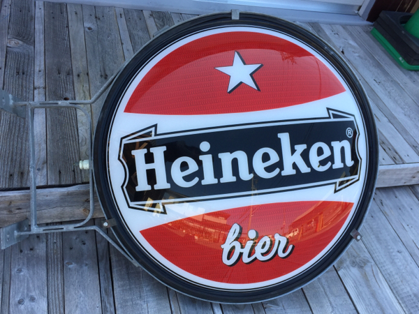 ノベルティ Heineken ハイネケン ネオンサイン Barインテリア// 看板