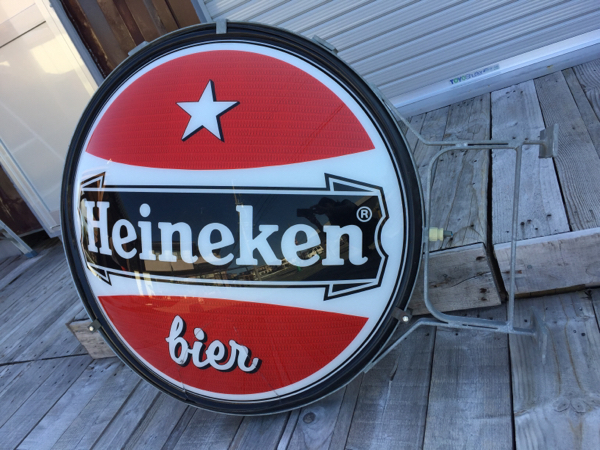 ノベルティ Heineken ハイネケン ネオンサイン Barインテリア// 看板