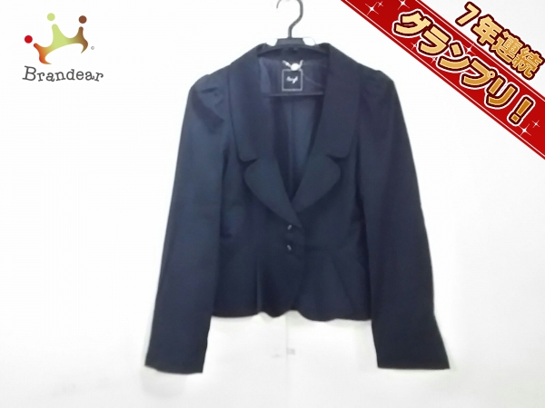 スウィングル ジャケット 2 レディース 美品 黒 Swingle