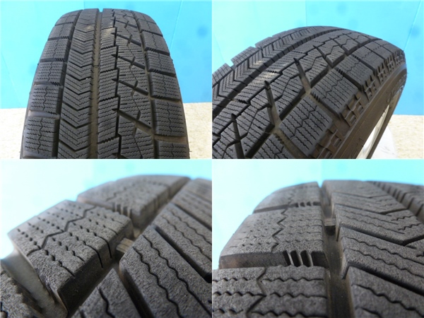 プレマシー 冬タイヤ 4本 社外 + ブリヂストン VRX 195/65R15
