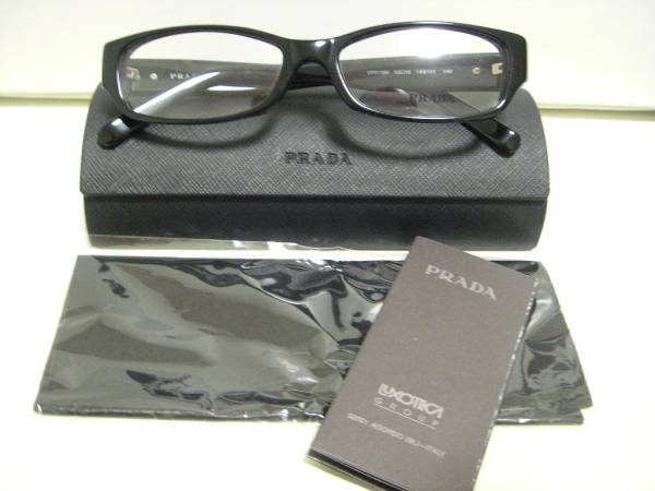 処分価格　PRADA　プラダセルめがねフレーム⑥　VPR19Mー1AB101
