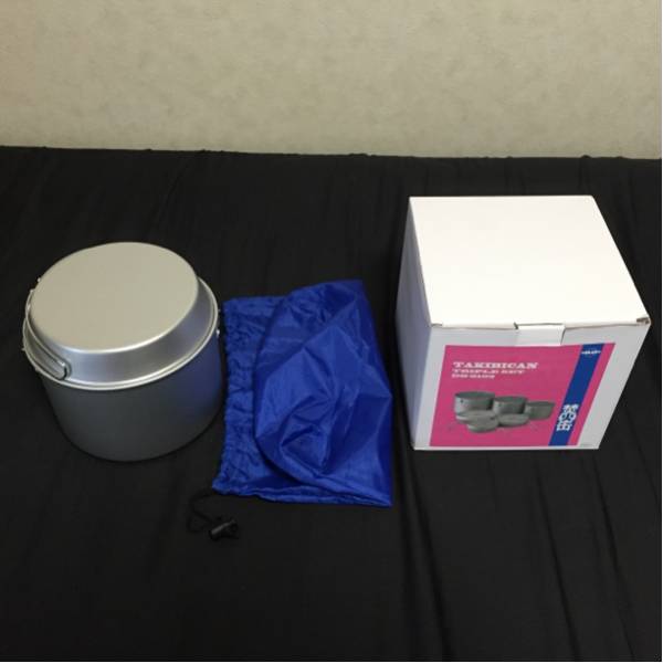 新品開封のみ！ DUG(ダグ)焚き火缶3点セット