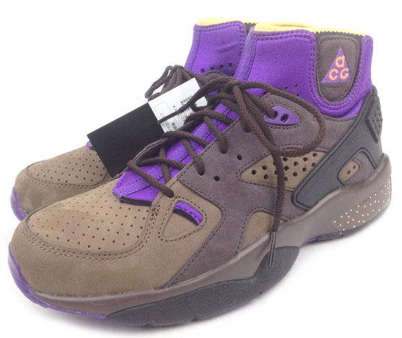2015年製 NIKE ACG ナイキ MOWABB モワブ OG 茶色 紫 US8.5 26.5