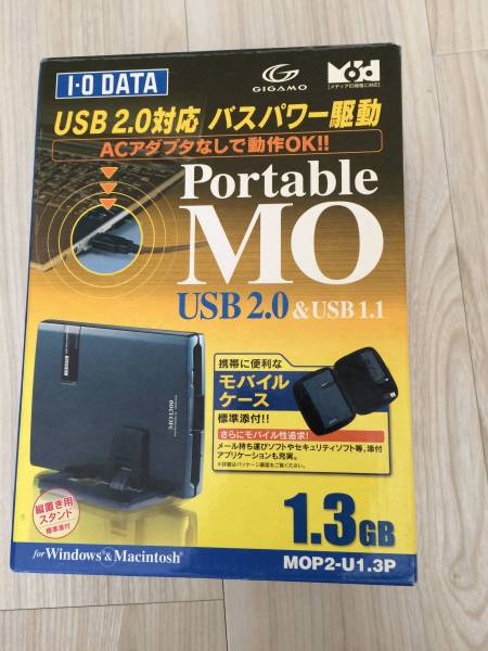 【未使用】I・O DATE PortableMO MOP2-U1.3GB【再出品】