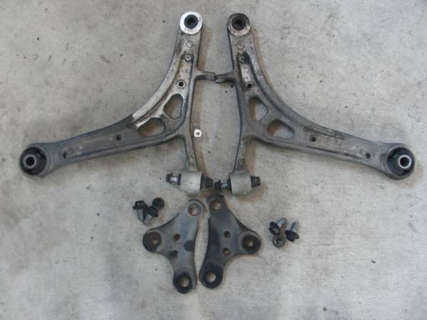 ＢＰ５レガシィ前期ターボ用フロントアルミロアアームセット