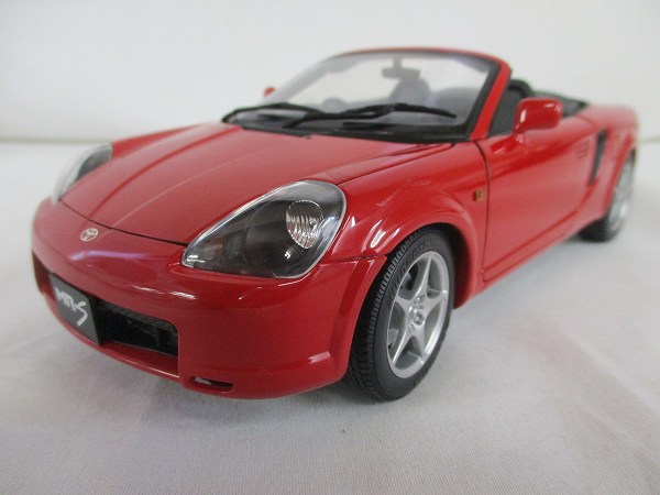 1/18 オートアート トヨタ MR-S MR-2 オープンカー 箱無 オートアート 1/18 トヨタ MR-S/MR2スパイダーレッド 梱0.2の入札