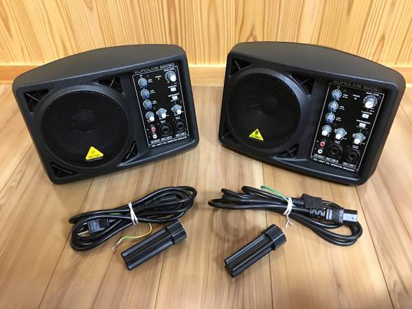 【専用】BEHRINGER B205D 2台ペア ホルダー・ケース付 ベリンガー BEHRINGER ベリンガー B205D 即決時ソフトケース付き 2個セット 楽器