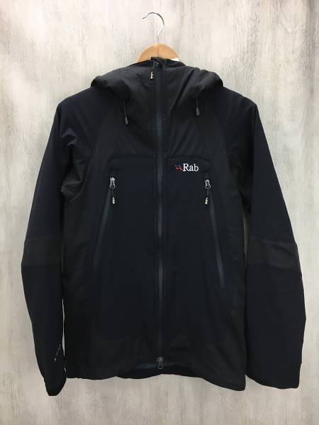 Rab◆マウンテンパーカ/S/ポリエステル/BLK