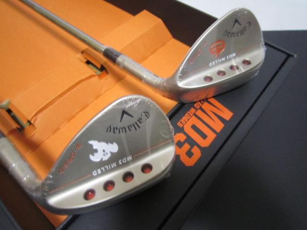 .。o○ 限定！ Callaway MD3 MILLED ウェッジ Halloween vers
