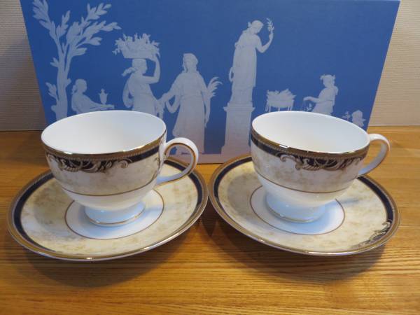 ★未使用★ ウェッジウッド コーヌコピア カップ＆ソサーペア　
