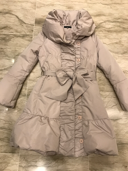 エストネーション ふんわりベージュダウン36 美品