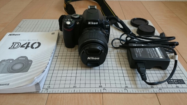 Nikon 一眼レフカメラ NKR-D40 【ジャンク】