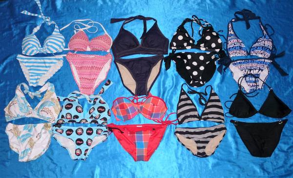 37★★セクシー系*ビキニ10枚セット*キャミ，スカート付き★★