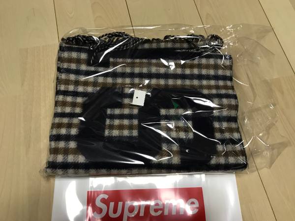 即決Supreme Aquascutum Club Check Scarf マフラーシュプリーム