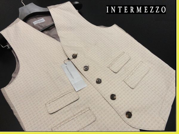 定1.6万★新品 インターメッツォ 正規品 デザインジレベスト/L