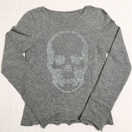 ルシアンペラフィネ スカルカシミヤニット セーター ダウン