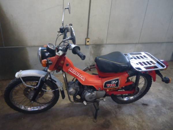 埼玉発 Jd01 ハンターカブ 国内仕様 Fディスク実働ベース車 51cc 125cc 売買されたオークション情報 Yahooの商品情報をアーカイブ公開 オークファン Aucfan Com