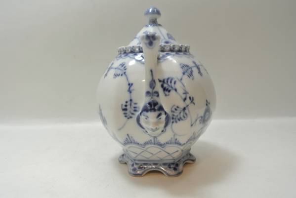 ロイヤルコペンハーゲン フルレース ポット 顔付