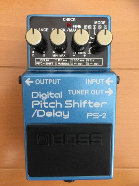★BOSS★デジタルピッチシフター／ディレイ「PS-2」完動・美品★