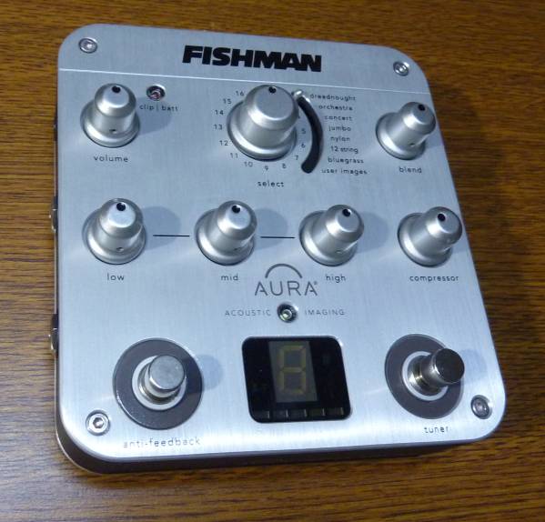中古 FISHMAN アコギ プリアンプ AURA SPECTRUM DI ギター T2755017