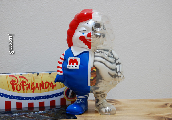 Ron English◇マクドナルド SUPER SIZED MEフィギュアSECRETBASE