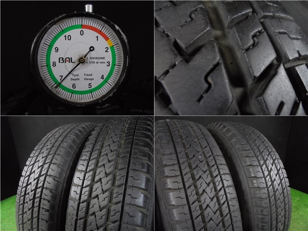 ☆バリ山☆BS DUELER H/L 175/80R15 4本 パジェロミニ等!G087F2