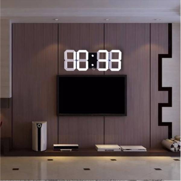 【大人気】 壁掛け 時計 LED 激安スタート インテリア お洒落！