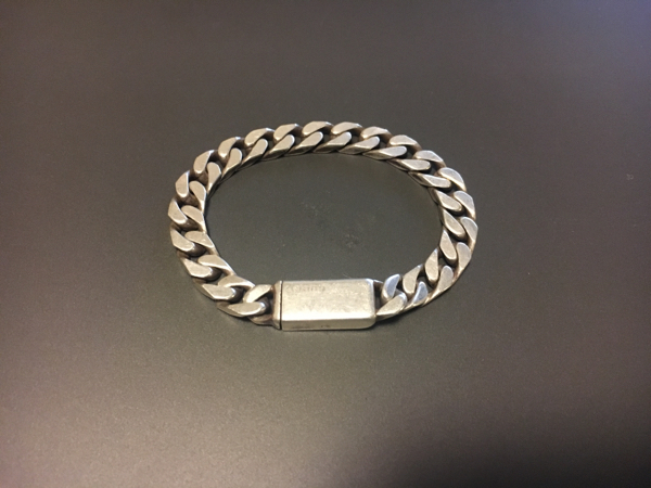 GUCCI SV925 喜平シルバーブレスレット GUCCIシルバーブレスレットに
