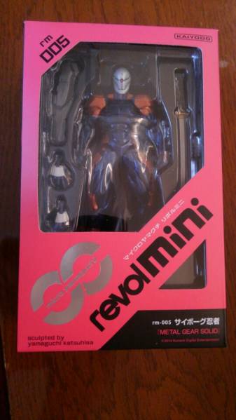 revolmini rm-005 サイボーグ忍者 中古美品