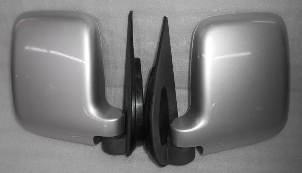 ★アクティに！バモス純正カラードドアミラーシルバー/左右