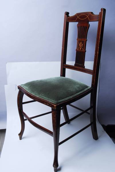 イギリス製 アンティーク ダイニングチェア 木製椅子 ビンテージ