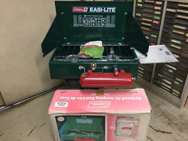 新品！カナダコールマン432Aツーバーナーコンロ！箱付！即決