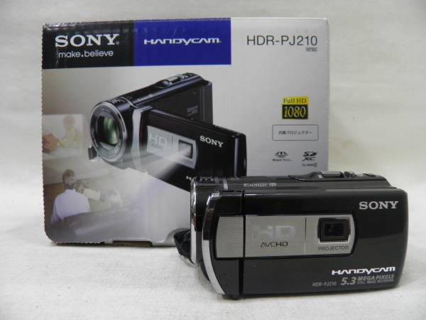 SONY デジタルHDビデオカメラレコーダー HDR-PJ210 (美品） ソニー