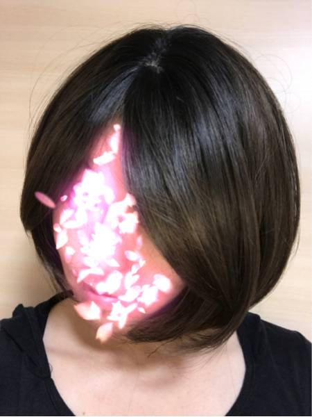 未使用根元プリンリアルつむじウィッグ