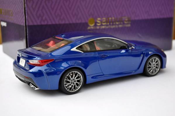 【ミニカー】レクサス RCF ミニカー 京商 サムライ 1/18 限定600台 箱あり