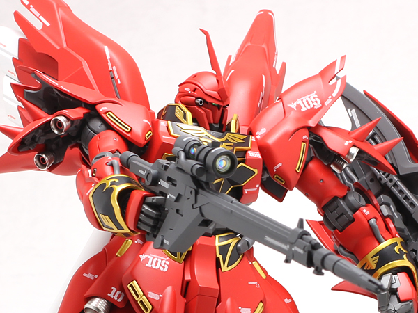 MG　 MSN-06S　 シナンジュ Ver.Ka 　塗装済完成品